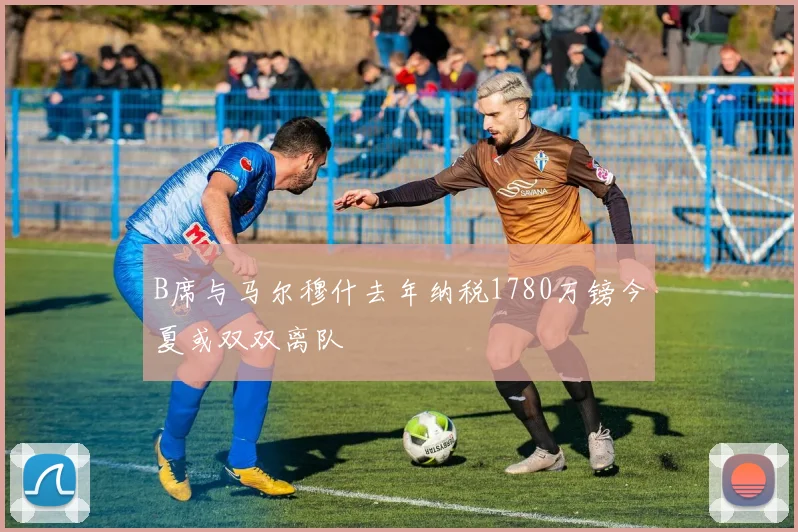 B席与马尔穆什去年纳税1780万镑今夏或双双离队